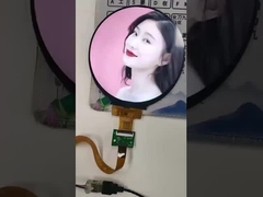 300 Cd/M2 Affichage TFT rond 4 pouces 720x720 Affichage avec interface MIPI à 4 voies