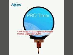 Affichage LCD TFT rond de 4 pouces 720x720 Affichage d'interface MIPI 300 Cd/M2