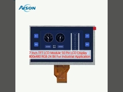 Module LCD TFT de 7 pouces 50 broches Affichage LCD 800x480 RGB 24 bits Pour une application industrielle