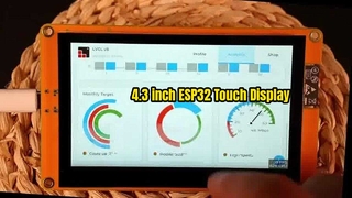 Module d'affichage capacitif HMI Arduino LVGL de l'écran tactile 800x480 ESP32 de 4,3 pouces