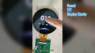 2Écran TFT rond de 1 pouce 480x480