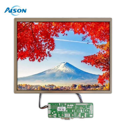 12.1 écran TFT industriel de 1024 x 768 pouces avec direction de vision IPS 650 cd/m2