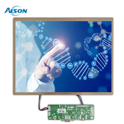 12.1 pouce 1024x768 IPS Industrial TFT LCD Display 650 cd/m2 Pour une application industrielle