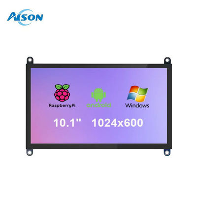10.1 pouces Écran Raspberry Pi 1024X600 HDMI Écran tactile USB 450 cd/m2