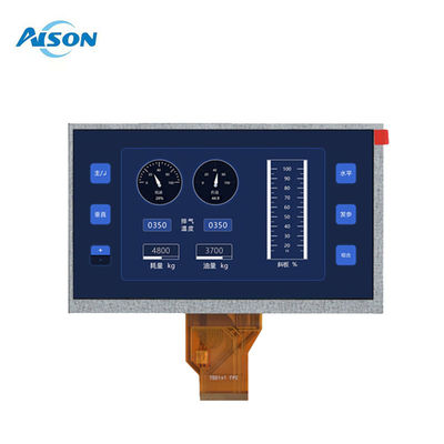 Module LCD TFT de 7 pouces 800x480 50 broches Affichage LCD RVB 24 bits Pour une application industrielle