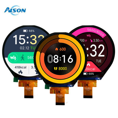 3Affichage TFT tactile circulaire de 0,4 pouce 800 x 800 avec interface MIPI
