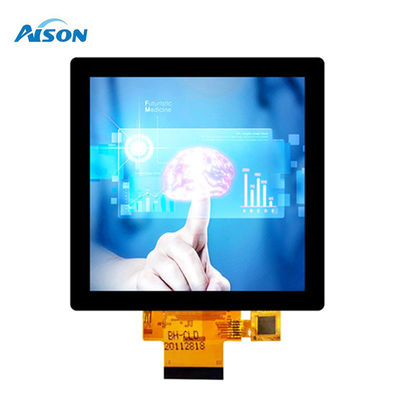 3Affichage TFT carré de 0,95 pouce 480x480 Affichage tactile carré 300 cd/m2 avec interface RGB