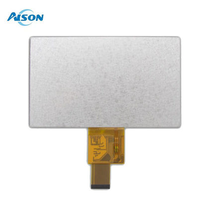 Panneau d'affichage LCD TFT de 7 pouces 40 broches 800x480 400 Cd/M2 Interface RVB