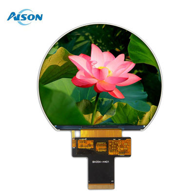 3.54 pouces 800x640 Affichage TFT rond Affichage TFT SPI 1000 Cd/M2 Avec 3SPI+18Bit Interface RVB