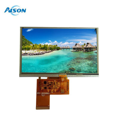 5.0 Module LCD IPS TFT, TFT 5 pouces avec panneau tactile résistif Résolution 800X480