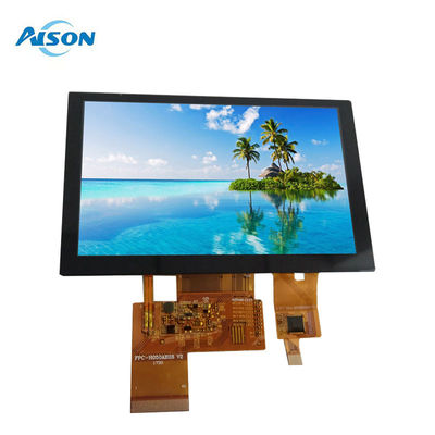5' 800x480 TFT Module d'écran LCD 5 pouces IPS LVDS TFT Affichage 500 Cd/M2
