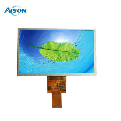 Affichage TFT RTP de 7 pouces à résolution 800X480 Interface RVB 40 broches pour application industrielle
