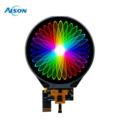 3.4 pouces Affichage TFT rond 800×800 Affichage circulaire TFT LCD Interface MIPI sans contact