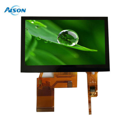 4.3 pouces 480x272 TFT affichage tactile capacitif 40 broches TFT affichage tactile 400 Cd/M2