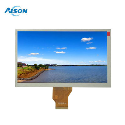 Affichage LCD 8 pouces 800x480 TFT Haute luminosité 1000cd/m2 pour une application industrielle Interface RVB