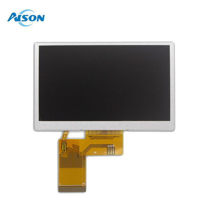 4.3 pouces 800x480 IPS TFT affichage LCD 450 Cd/M2 Interface RVB