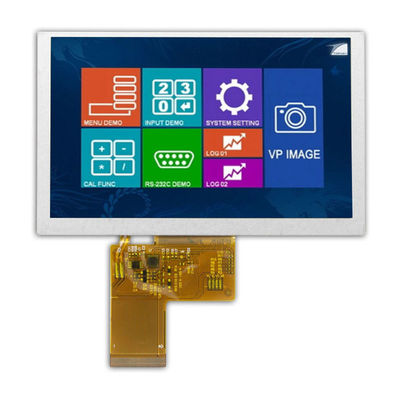 Écran TFT personnalisé de 5 pouces à haute luminosité, écrans TFT lisibles en plein soleil 2500 cd/m2