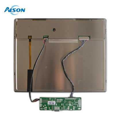 12Affichage TFT industriel de 1 pouce 1024x768 Affichage TFT personnalisé 650 Cd/M2 Avec interface LVDS