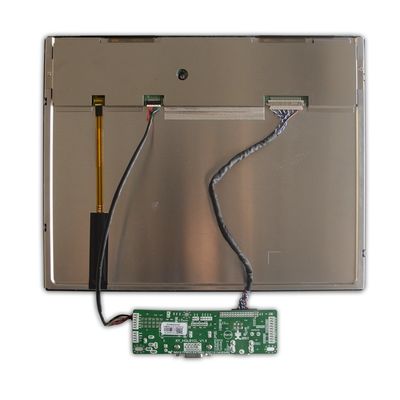 12.1 pouces Affichage 900:1 1024x768 Affichage 650 Cd/M2 Interface LVDS