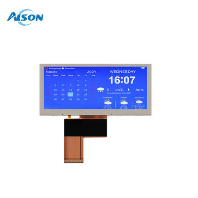 3.9 pouces 480x128 40 bar Affichage TFT médical Affichage TFT RGB Interface