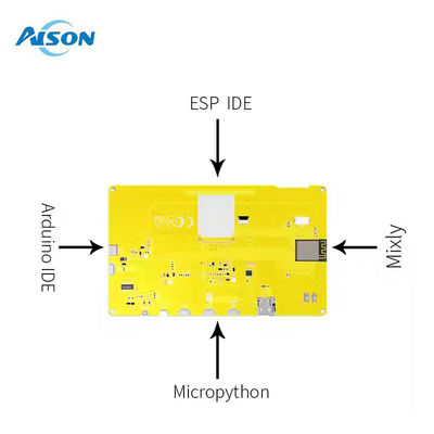 6 broches ESP32 Module d'affichage 5V Écrans tactiles capacitifs 500mA 8M PSRAM LVGL