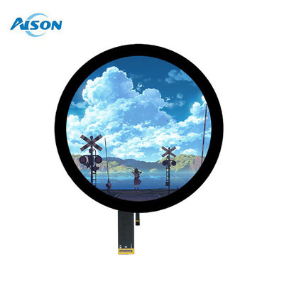 Affichage TFT rond de 5 pouces 1080x1080 Affichage circulaire avec écran Captouch