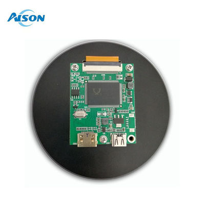 3Affichage tactile rond DSI de 0,4 pouce, 800 × 800, IPS, 10 points tactiles avec boîtier HDMI