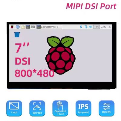Écran tactile TFT DSI 4,3 pouces 800x480 pour Raspberry Pi