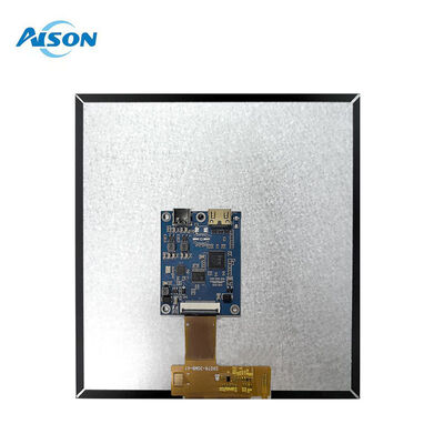 Écran LCD TFT carré de 7,6 pouces 800*800 avec écran tactile capacitif pour Raspberry Pi 5
