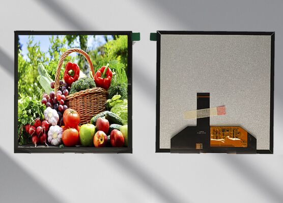 7.6 pouces Carré 1200x1200 TFT LCD Module d'affichage LCM Haute luminosité 1000cd/m2 Interface MIPI ILI9881C Conducteur IC