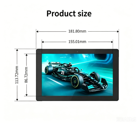 Carte de développement écran tactile capacitif ESP32 P4 C6 de 7 pouces, écran LCD IPS 1024x600 avec caméra 2MP, port Ethernet 100Mbps