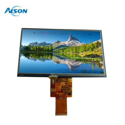 Affichage TFT RTP de 7 pouces à résolution 800X480 Interface RVB 40 broches pour application industrielle