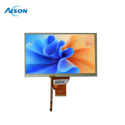 7 pouces 800X480 Panneau tactile résistif 50 broches RGB 24 bits 7 pouces affichage RTP