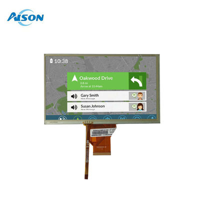 Écran tactile résistif TFT de 7 pouces 800X480 Module d'affichage d'écran tactile 300 Cd/M2