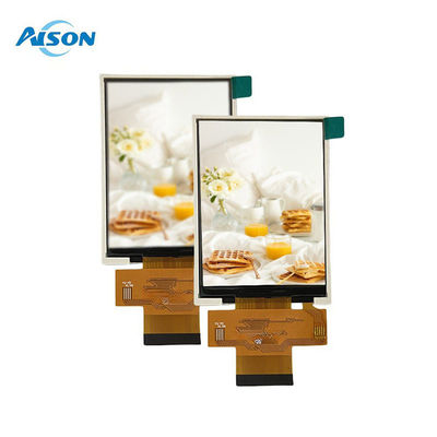 2.8 pouces 240x320 IPS LCD TFT Module 350cd/m2 Interface SPI/MCU/RGB